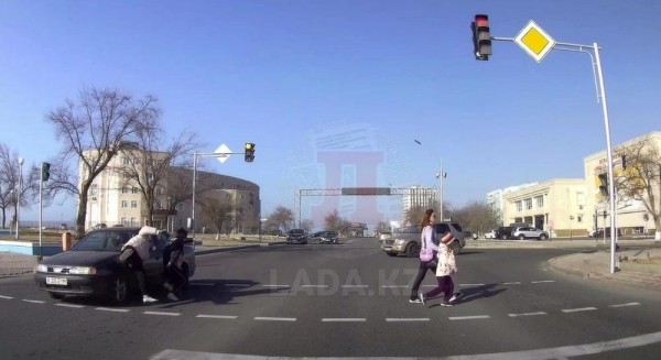 Сбил пешехода на &laquo;зебре&raquo; в Актау: Полиция составила протокол на водителя