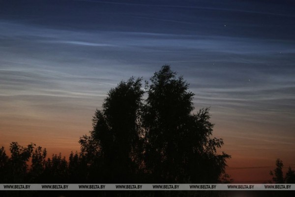 
ФОТОФАКТ: Начался сезон видимости серебристых облаков 
