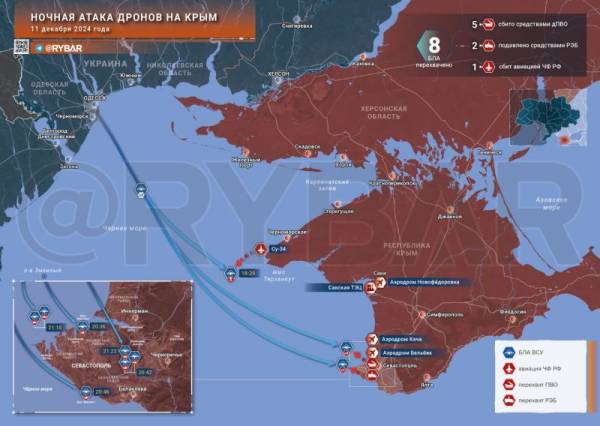 
        Специальная военная операция ВС РФ и события на Украине 12 декабря, вечер

      