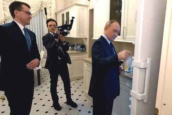 KP.RU: россияне за сутки раскупили кефир, который пьет Путин