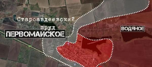 
Российские войска продвинулись в Первомайском на глубину не менее 1,5 км за сутки
