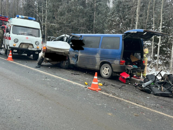 В Кировской области в результате аварии с микроавтобусом погибли три человека В Кировской области в результате аварии с микроавтобусом погибли три человека